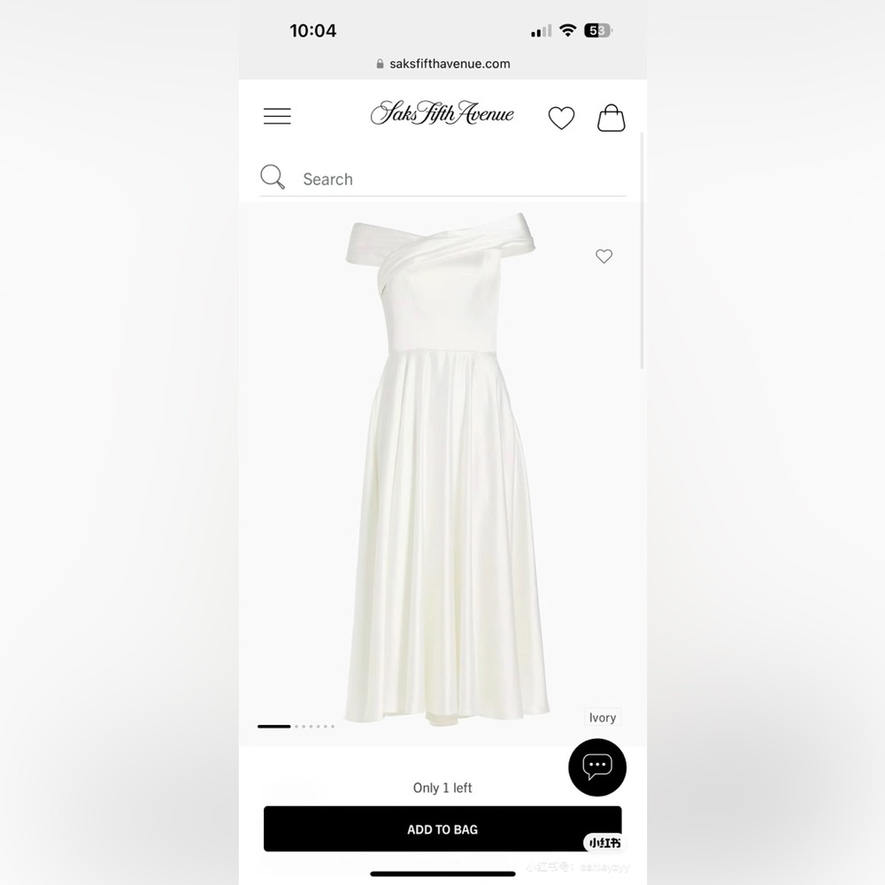Amsale Bridal dress